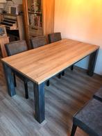 Eetkamertafel Finn, Ophalen, Zo goed als nieuw, Leen Bakker, 4 tot 6 stoelen