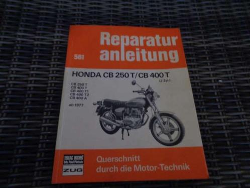Honda CB250T-CB400T Vraagbaak Reparatur Anleitung Duits, Boeken, Motoren, Gelezen, Verzenden