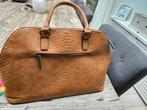 Leren tas Giuliano, Sieraden, Tassen en Uiterlijk, Tassen | Damestassen, Ophalen, Zo goed als nieuw