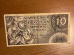 De Javaansche Bank 10 gulden, Ophalen of Verzenden, 10 gulden, Los biljet