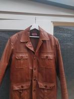 Vintage HIFA leren jas, Bruin, Overige maten, Ophalen of Verzenden, HIFA