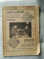 Salo Flohr - Euwe-Aljechin Wereldkampioenschap Schaken 1935, Hobby en Vrije tijd, Denksport en Puzzels, Schaken, Gebruikt, Ophalen of Verzenden