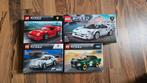 Lego Speed Champions 4 setjes, Ophalen of Verzenden, Nieuw, Complete set, Lego
