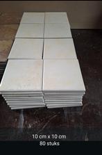 80 tegeltjes 10x10, Doe-het-zelf en Verbouw, Tegels, Ophalen