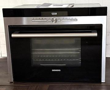 Siemens  inbouw combi-stoomoven Hetelucht oven   rvs beschikbaar voor biedingen