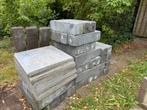 Tegels, bielzen en opsluitbanden, Tuin en Terras, Bielzen en Borders, Ophalen, Gebruikt, Hout, Biels