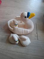 Vintage Plastic Bad Eendje met Jonge Eendjes, Ophalen of Verzenden