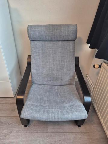 POÄNG Fauteuil, zwartbruin ikea beschikbaar voor biedingen
