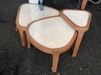 Salontafel set echt marmer japandi organische vorm, Ophalen, 50 tot 100 cm, Nieuw, 50 tot 100 cm