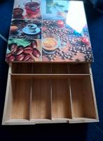 Opberglade koffie/thee.  (2), Ophalen of Verzenden, Zo goed als nieuw
