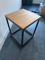 Industriële bijzettafel plantentafel nieuw in doos, Huis en Inrichting, Rond, Nieuw, Minder dan 50 cm, 50 tot 100 cm