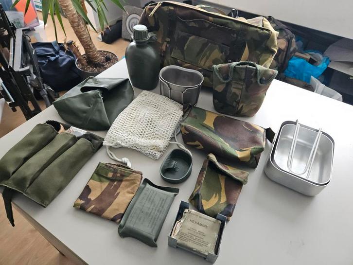 Defensie eetgerei en toebehoren, Verzamelen, Militaria | Algemeen, Landmacht, Nederland, Ophalen of Verzenden