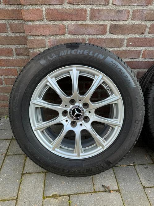 Orginele Mercedes velgen + Michelin banden 16inch, Auto-onderdelen, Banden en Velgen, Zomerbanden, 16 inch, 205 mm, Ophalen of Verzenden