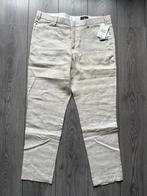 H&M linnen broek maat 56 nieuw, Ophalen of Verzenden, Nieuw, Maat 56/58 (XL), Beige