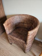 Rieten binnenstoel, Ophalen, Gebruikt, Bruin, Riet of Rotan