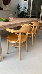 6 Houten Stoelen, Ophalen, Gebruikt, Bruin, Vijf, Zes of meer stoelen