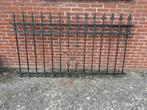 Sierhekwerk gietijzer 11,5 meter + poortje, Tuin en Terras, Tuinhekken en Hekwerk, Ophalen, Gebruikt, IJzer, Sierhekwerk