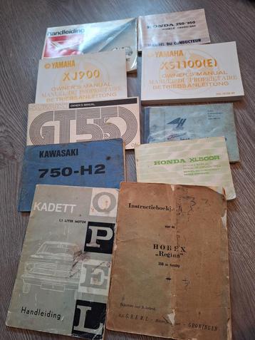 Diverse Handleidingen en Instructieboekjes beschikbaar voor biedingen