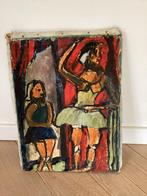 Schilderij Ballerina's - Restauratie Nodig - Mooie Kleuren, Ophalen