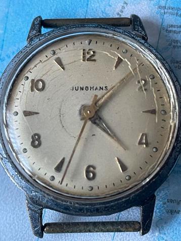 Antiek, mechanisch, horloge, Junghans beschikbaar voor biedingen