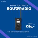 Bouwradio DAB+ Perfectpro Type SOLOWORKER, Audio, Tv en Foto, Ophalen of Verzenden