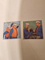 4538 Oude Stickers - Duo Peppi en Kokki  in Matrozenpak, Ophalen of Verzenden, Gebruikt