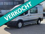 Ford Transit 350 2.2 TDCI L2H2 DC Trend 6p. 6-BAK/AIRCO/NAP, Voorwielaandrijving, Euro 5, Gebruikt, 4 cilinders