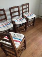 4 Antieke Limburgse Stoelen, Antiek en Kunst, Antiek | Meubels | Stoelen en Banken, Verzenden