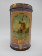 Vintage blik AH - Echte Zaansche koeken, Verzamelen, Blikken, Ophalen of Verzenden, Gebruikt, Koek(jes)