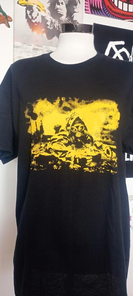 post apocalyptic landscape, Kleding | Heren, T-shirts, Nieuw, Maat 52/54 (L), Zwart, Ophalen of Verzenden