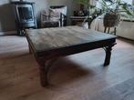 Robuuste Salontafel - India Stijl, Huis en Inrichting, Tafels | Salontafels, Ophalen, Gebruikt, Indiaas, Metaal