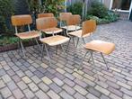 Vintage design 6 x ontwerp Friso Kramer, Ophalen, Gebruikt, Vintage  Friso Kramer Result Wim Rietveld, Vijf, Zes of meer stoelen
