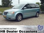 Chrysler Town & Country 3.8 V6 Full options (bj 2010), Auto's, Chrysler, Euro 5, Gebruikt, Overige modellen, Blauw