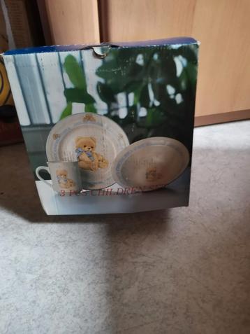 Kinder servies set - 3 delig beschikbaar voor biedingen