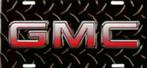 Metal Plate "GMC Diamond " Relief License Plate Tac Signs, Reclamebord, Christian@diecastcompany.nl, Voltatstraat 51, The Diecast Company