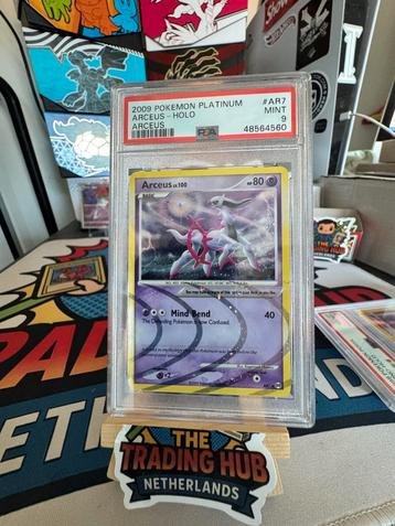 PSA 9 Arceus AR7 Platinum 2009 - Mint! beschikbaar voor biedingen