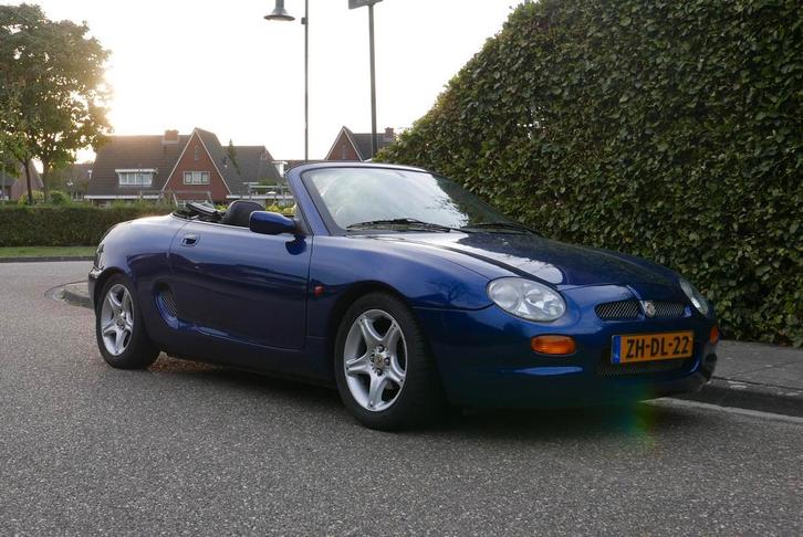 MG F 1.8 I 1999 Blauw | Incl Hardtop, Auto's, MG, Particulier, F, Airbags, Alarm, Centrale vergrendeling, Elektrische ramen, Lederen bekleding