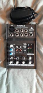 Devine MixPad 502 professionele 5-kanaals mixer, Ophalen of Verzenden, Zo goed als nieuw, 5 tot 10 kanalen