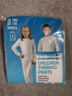 Thermo broek maat 104/110 wit unisex nieuw, Ophalen of Verzenden, Zo goed als nieuw, Jongen of Meisje, Broek