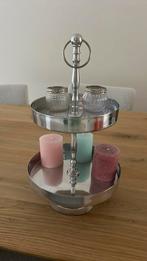 Etagère zilver, Huis en Inrichting, Woonaccessoires | Etagères, Ophalen, Zo goed als nieuw