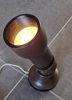 Vintage wandlamp Philips - donkerbruin met zwart -1970's, Ophalen, Gebruikt, Kunststof, Vintage/retro/design/dutch design/industrieel