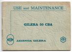 Gilera 50 CBA manual handleiding Holland model (7429z), Fietsen en Brommers, Handleidingen en Instructieboekjes, Verzenden, Zo goed als nieuw