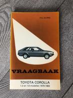 Vraagbaak Toyota Corolla E7 / E70 1.3, 1.6 1979-1983 Olving, Auto diversen, Handleidingen en Instructieboekjes, Ophalen of Verzenden