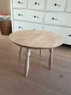 Houten bijzettafeltje bolpootjes, Ophalen, Zo goed als nieuw