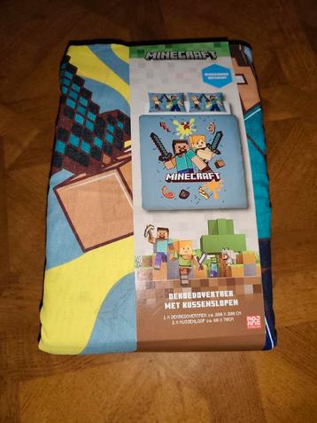 Mojang Minecraft omkeerbaar dekbedovertrek 200 x 200 cm beschikbaar voor biedingen