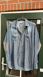 River woods jeanshemd 3 XL, Ophalen of Verzenden, Zo goed als nieuw, Blauw, Overige halswijdtes