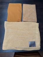 Ledikantlakens en deken - meyco Woezel & Pip, Ophalen of Verzenden, Zo goed als nieuw, Beige