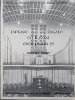Bladmuziek orgel: Psalm 25 door Jac. Bonset, Gebruikt, Religie en Gospel, Artiest of Componist, Ophalen