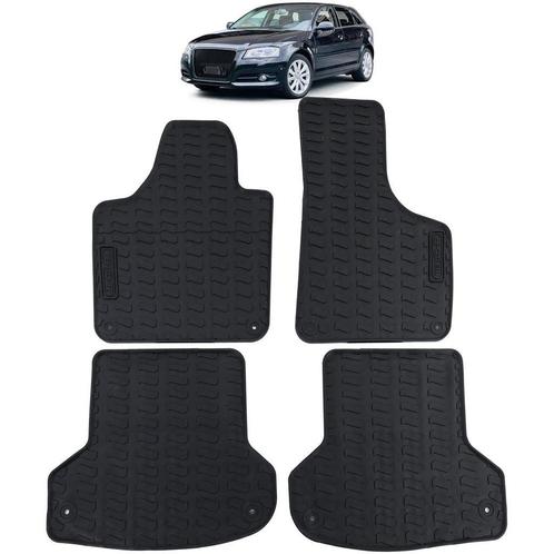 Rubber Winter Modder Matten Audi A3 8P 2003 t/m 2013, Auto diversen, Tuning en Styling, Verzenden