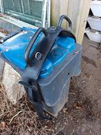 Voltigesingel paard full zwart leer, Ophalen of Verzenden, Zo goed als nieuw, Overige soorten